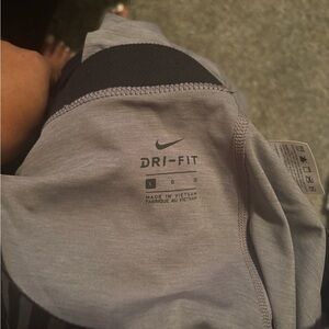 Nike Dri-FIT Light Gray Leggings